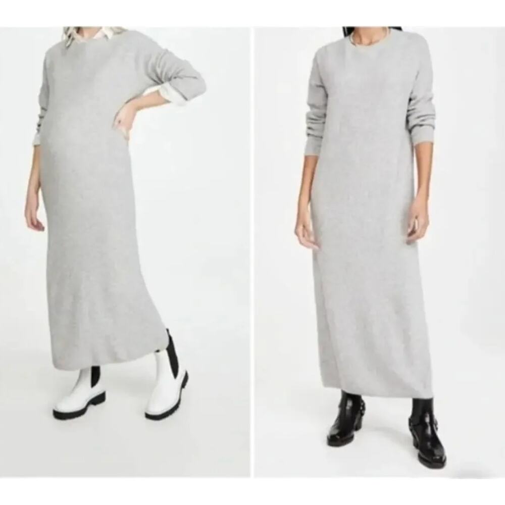 Hatch maternity cozy waffle wool dress 2 medium